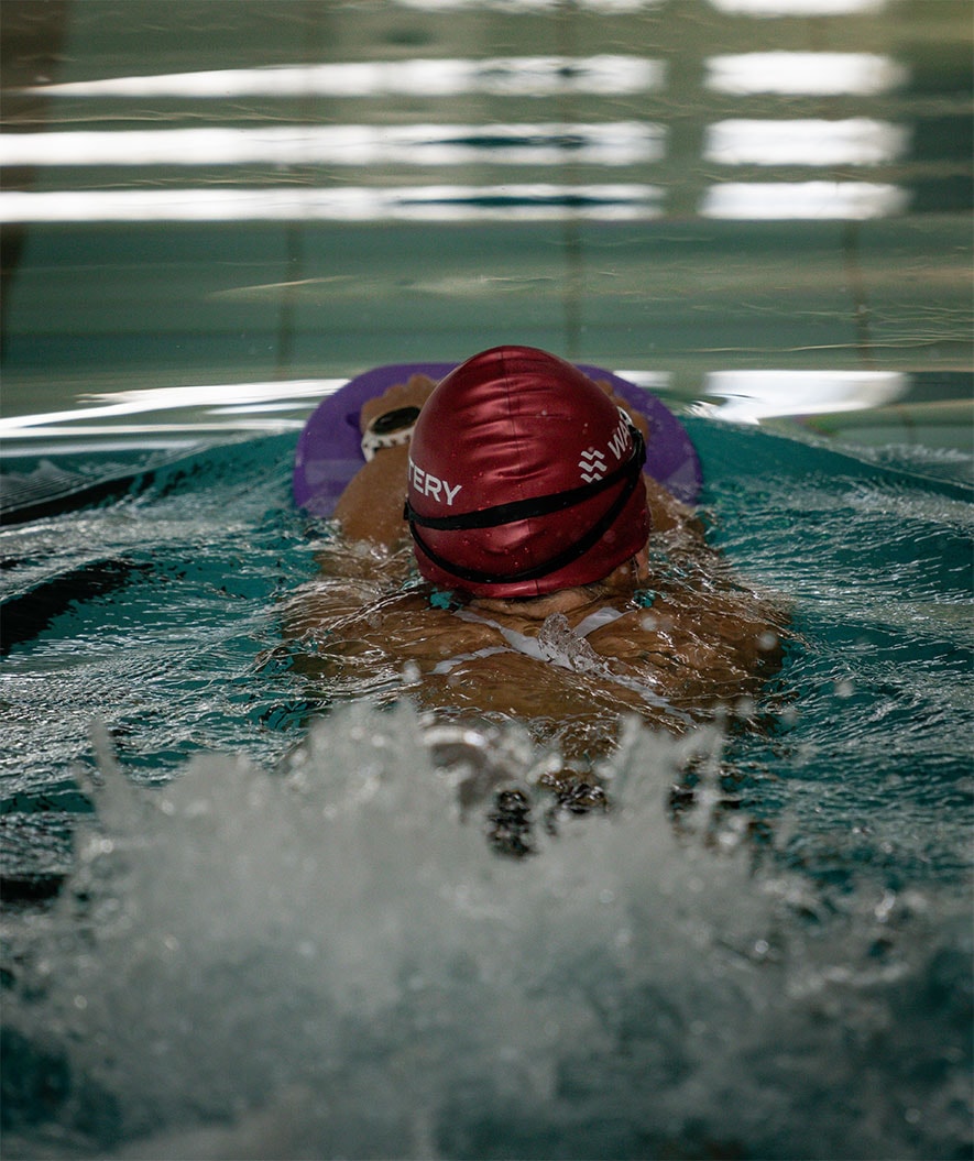 Watery simplatta - Heat - Mörkblå