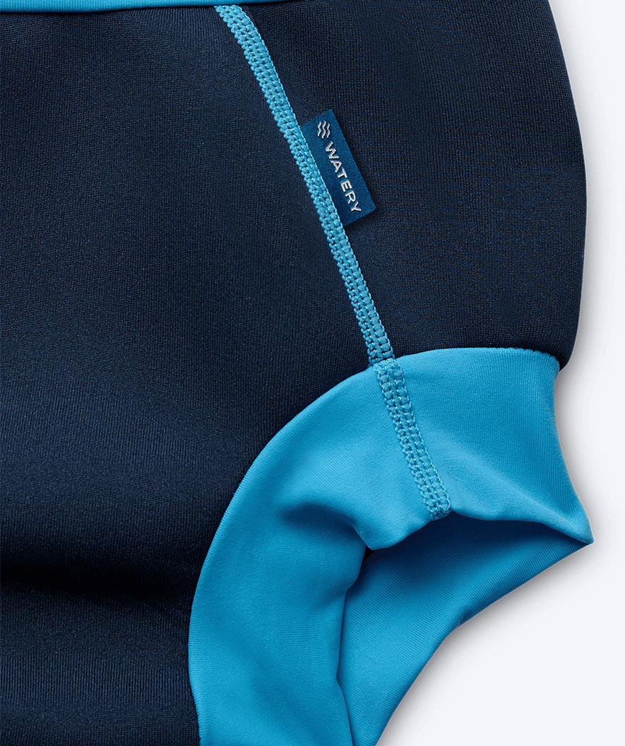 Watery badblöja för barn - Neoprene Swim Nappy - Atlantic Blue