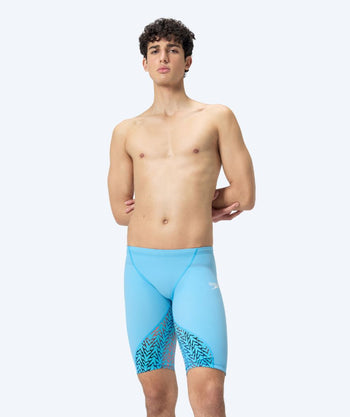 Speedo tävlingsbadbyxor för herr - LZR Ignite - Blå/orange