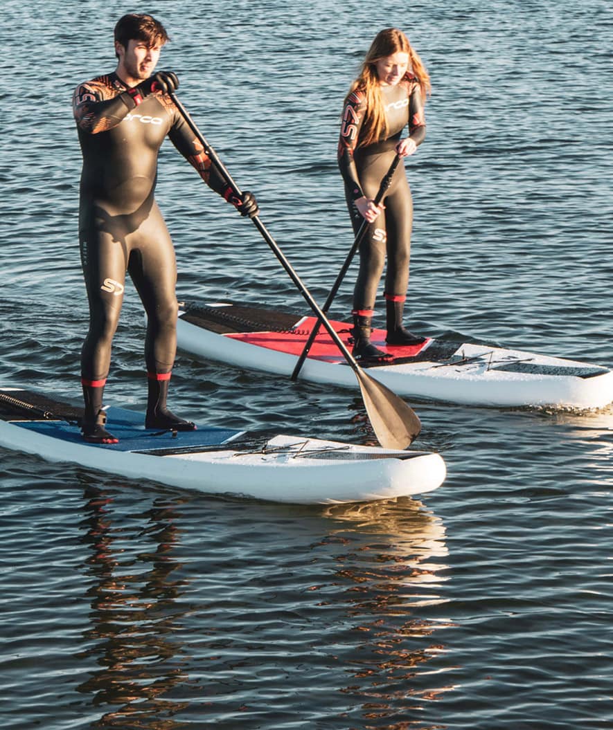 Paket SUP rea: 4x Watery uppblåsbar SUP - Global 10'6