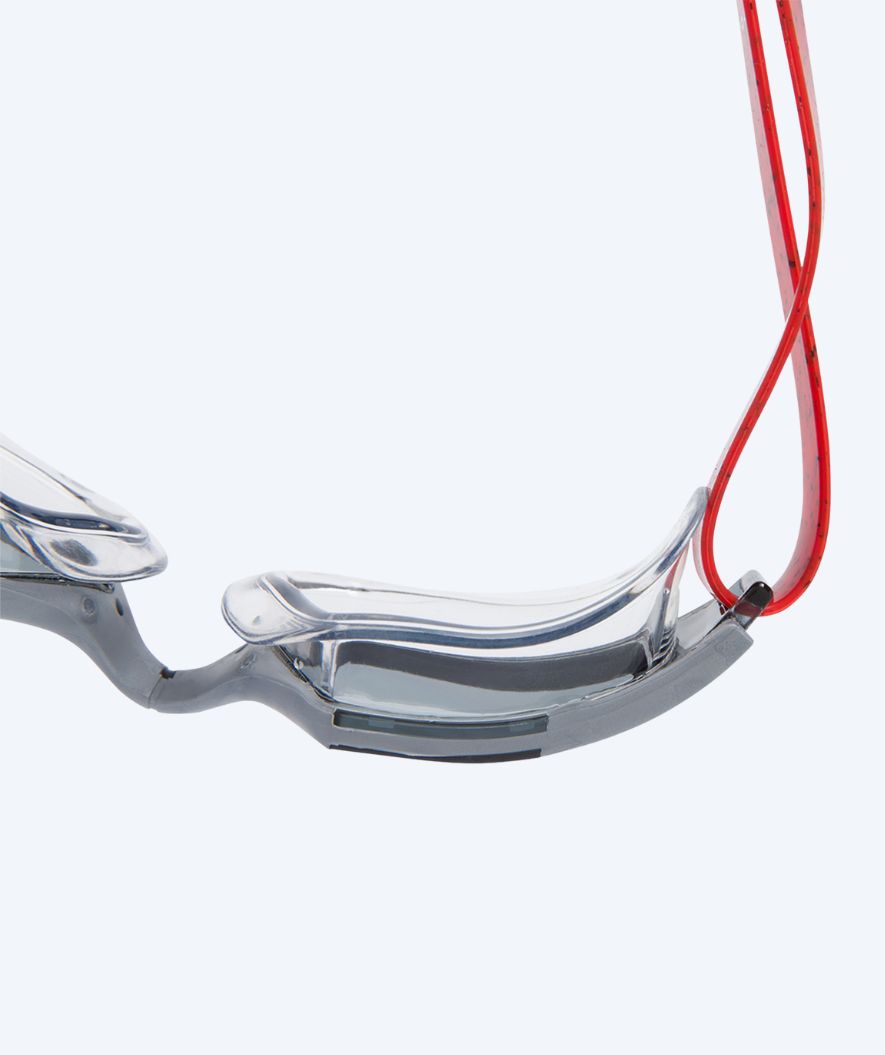 Speedo simglasögon till öppet vatten - AquaPulse max - Röd/grå