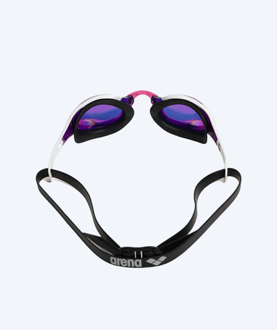 Arena Elite simglasögon - Cobra Edge SWIPE Mirror - Vit/lila