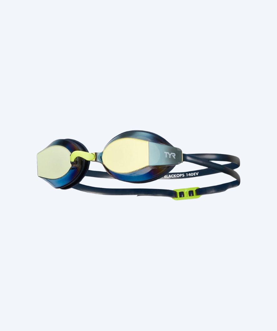 TYR simglasögon - Blackops 140 EV Mirrored - Mörkblå/guld