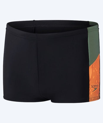 Speedo aquashorts för pojkar - Dive - Svart/Orange