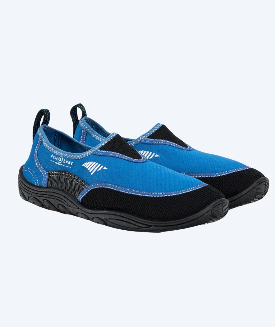Aquasphere neopren badskor för vuxna - Beachwalker RS - Blå/svart