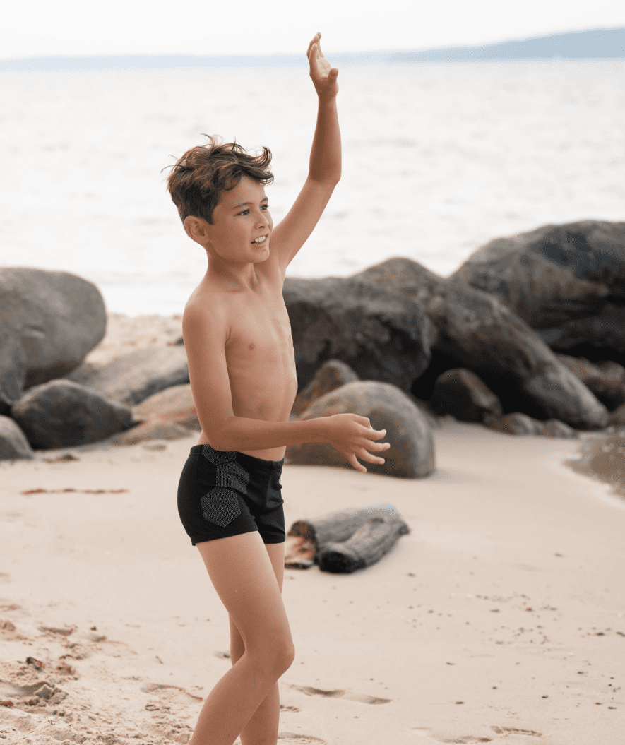 Watery aquashorts för pojkar - Flaming Vegas - Orange Corner