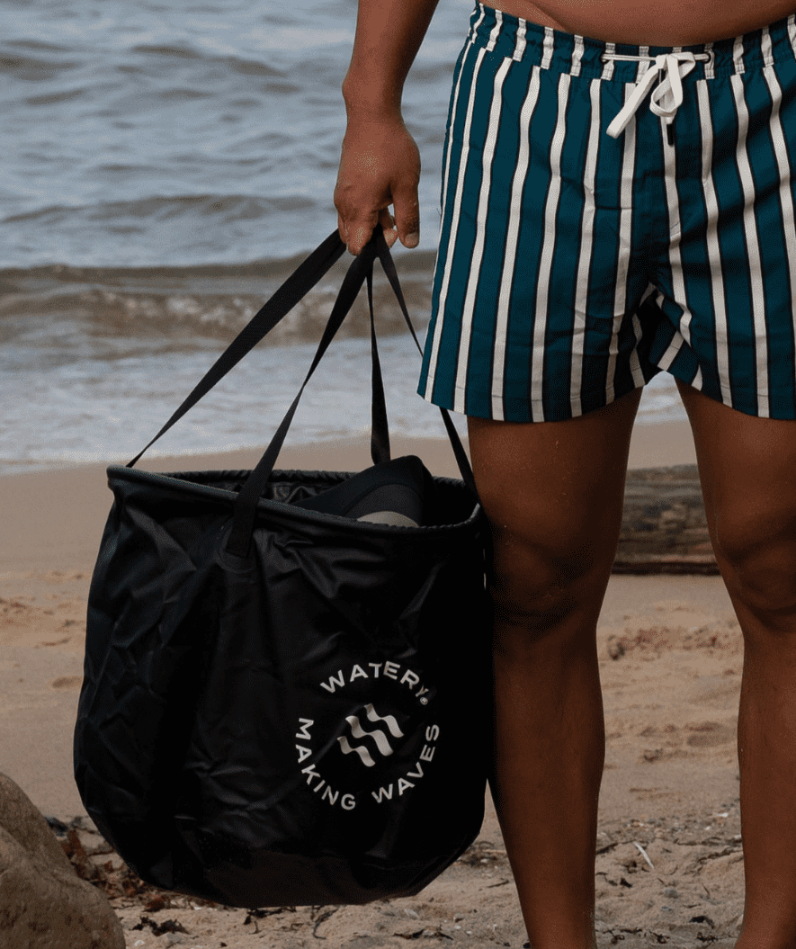 Watery wetsuit bucket - River - Svart