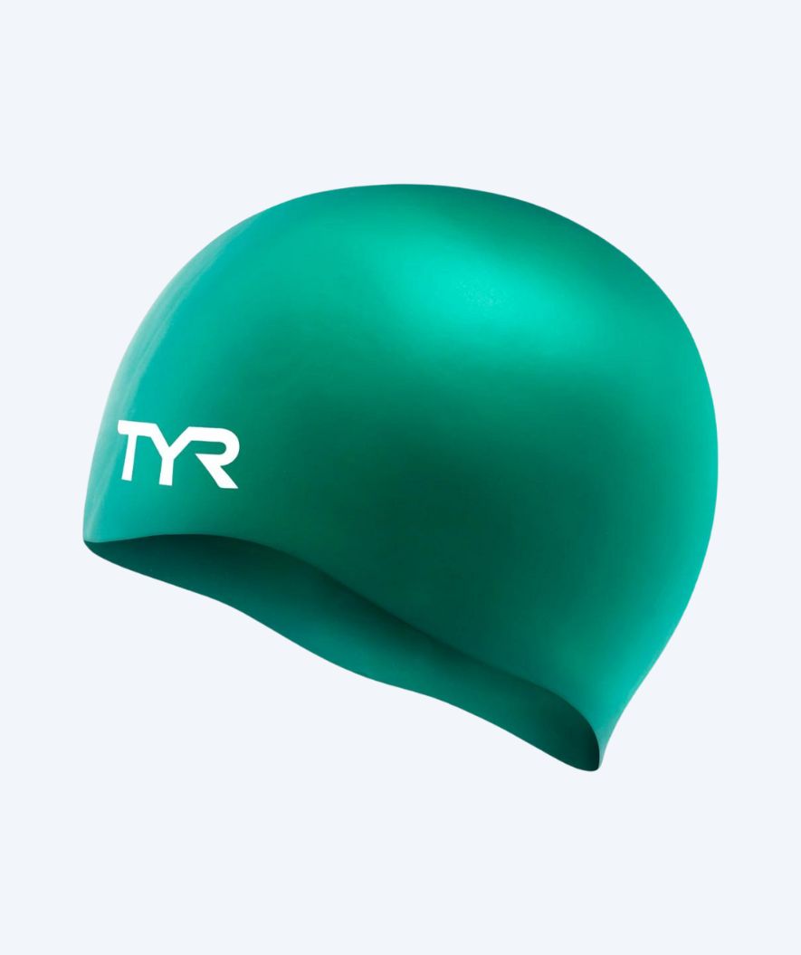 TYR badmössa - Silicone - Grön