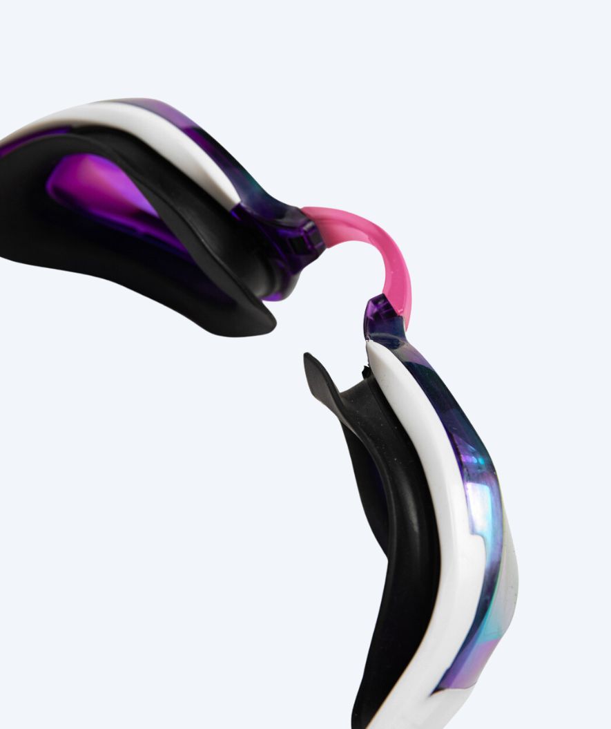 Arena Elite simglasögon - Cobra Edge SWIPE Mirror - Vit/lila