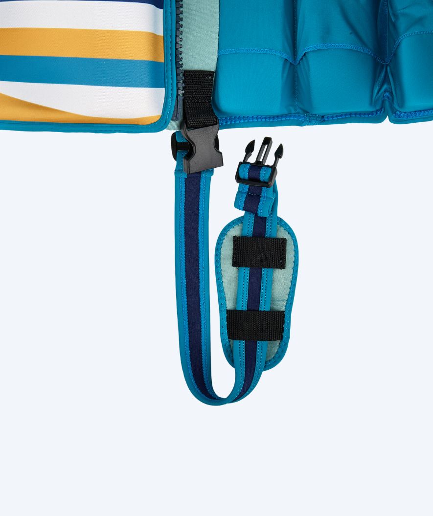 Konfidence simväst för barn (2-12) - Original - Gul/blå