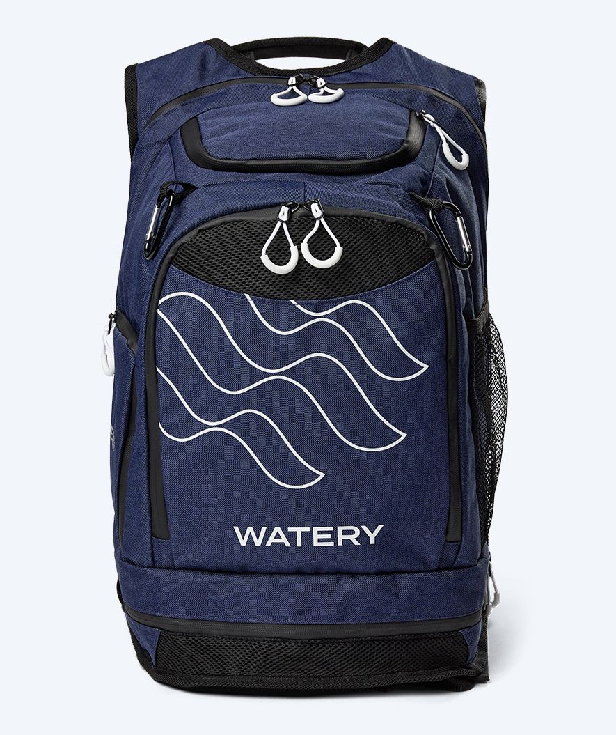 Watery simväska - Viper Elite 45L - Mörkblå/vit