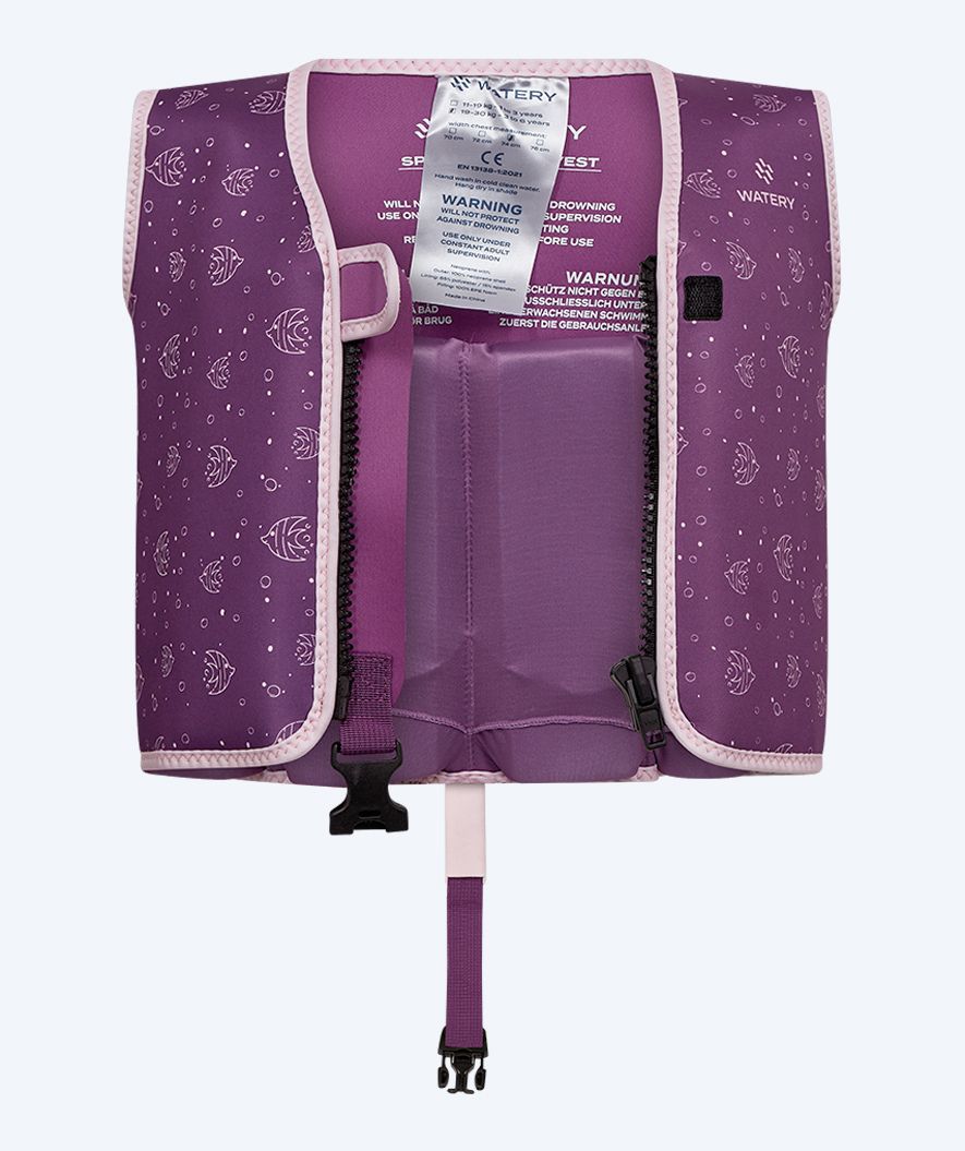 Watery simväst för barn (1-6) - Splashy - Lila