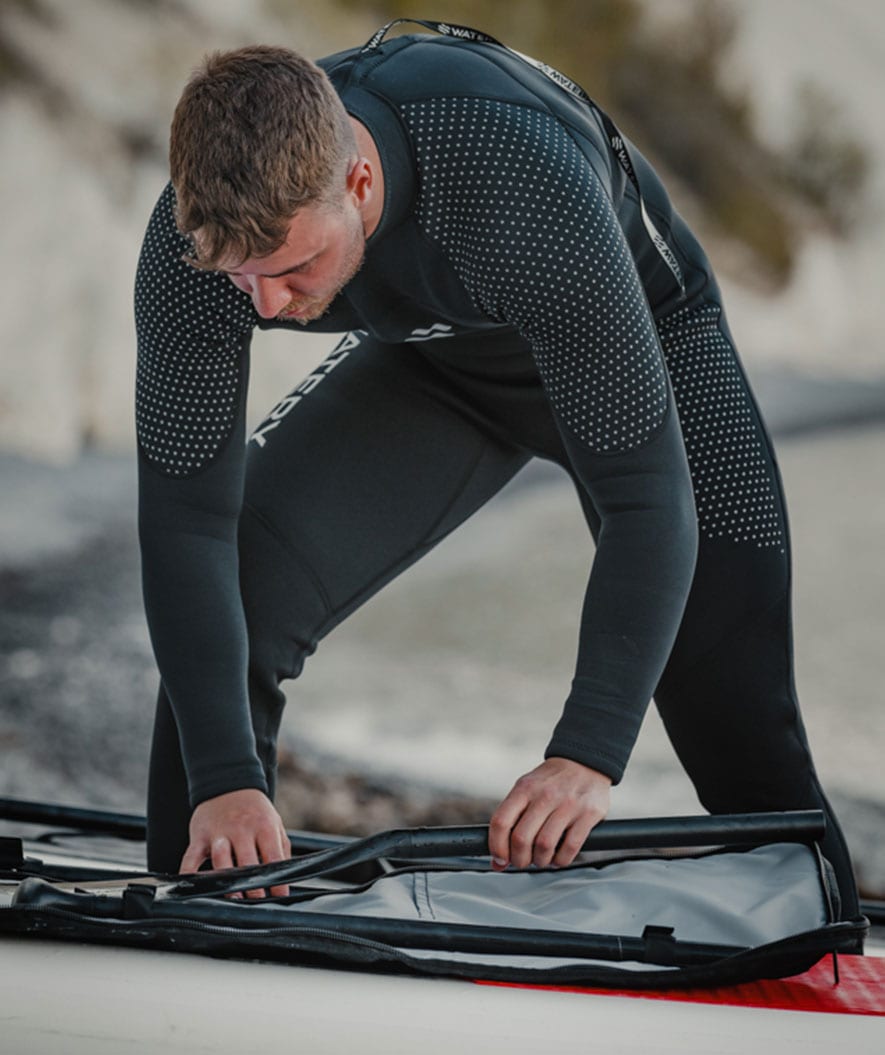 Watery våtdräkt för herr - Hedgehog (3mm) - Svart
