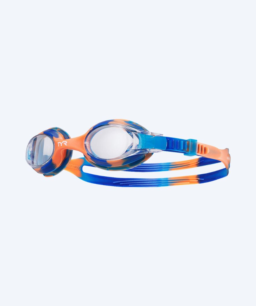 TYR simglasögon för barn - Swimple - Blå/orange