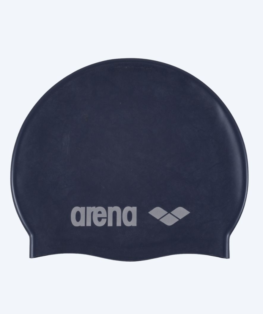 Arena badmössa för junior (6-12) - Classic Silicone - Mörkblå/grå