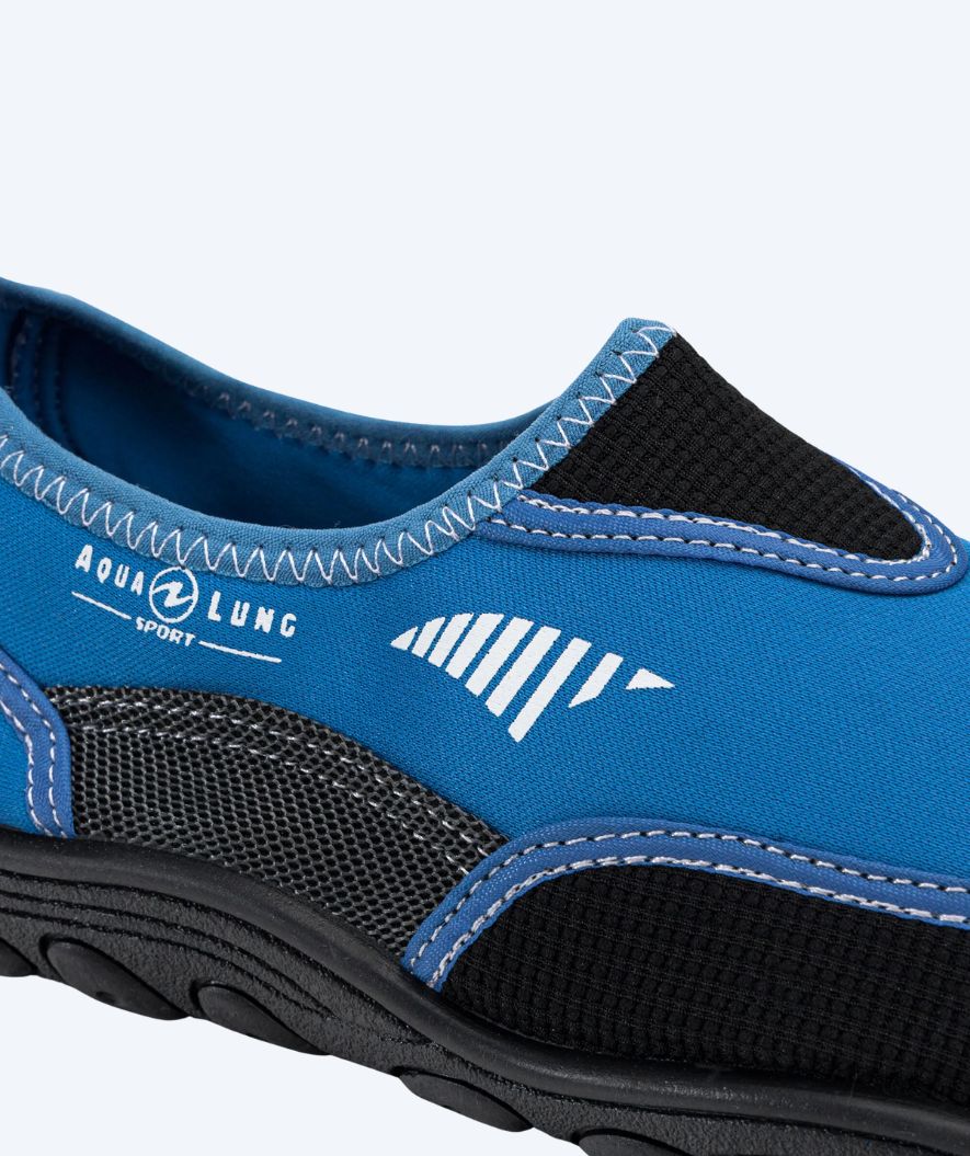 Aquasphere neopren badskor för vuxna - Beachwalker RS - Blå/svart