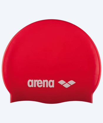 Arena badmössa för junior (6-12) - Classic Silicone - Röd