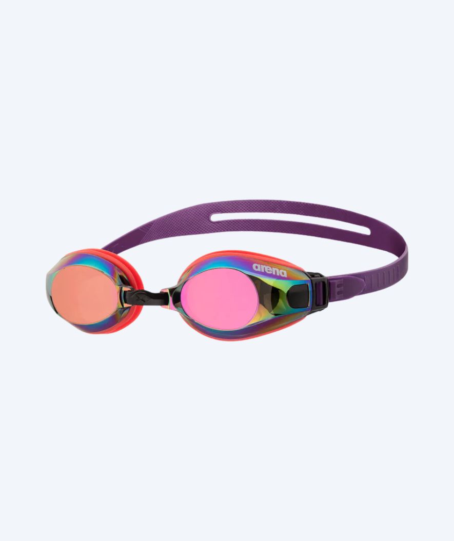Arena motionssimglasögon - Zoom X-Fit Mirror - Lila/rosa