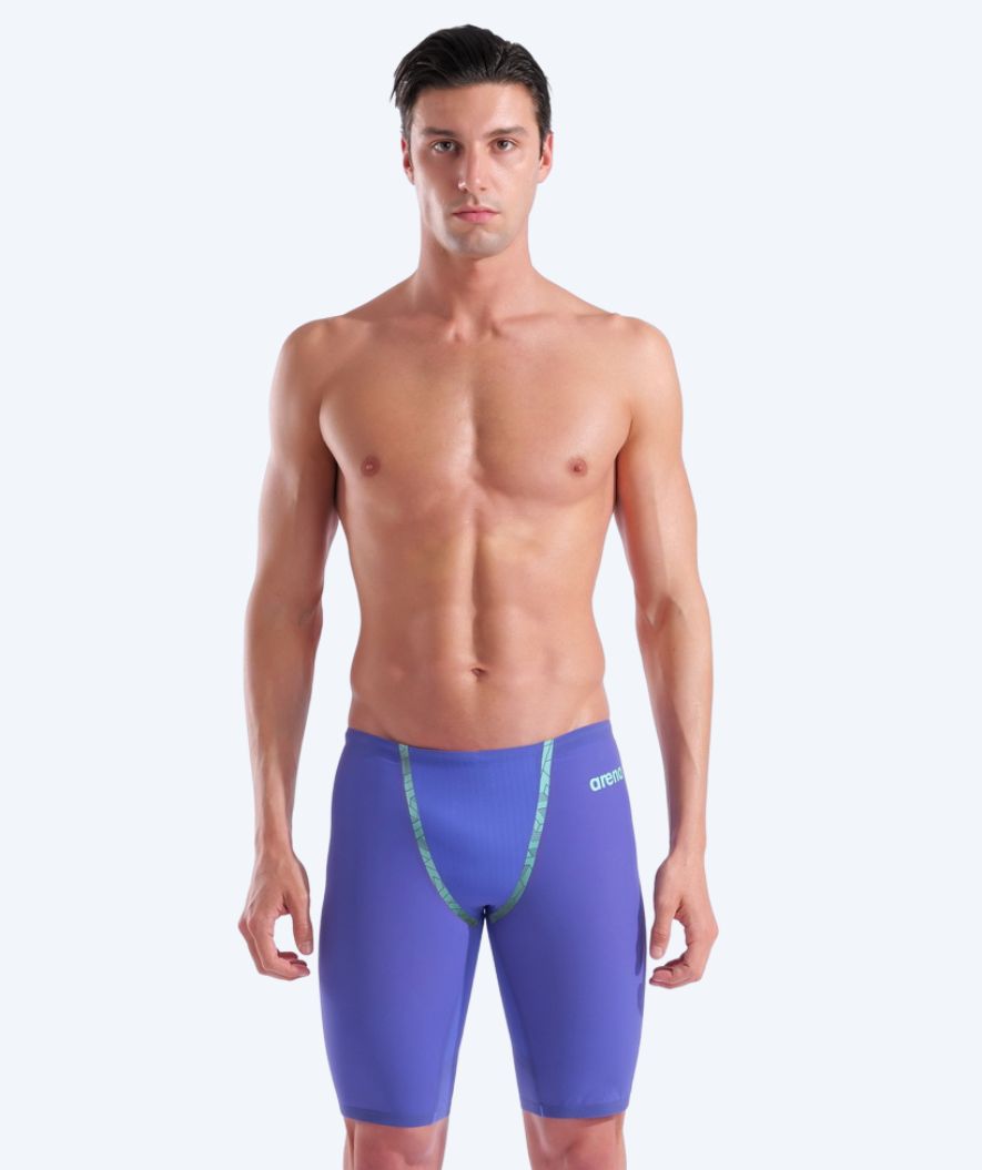 Arena tävlingsbadbyxor för herr - Primo - Future Dusk/ljusblå (Limited 2025)