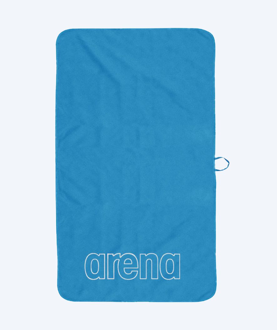 Arena microfiber handduk - Smart Plus Pool - Ljusblå
