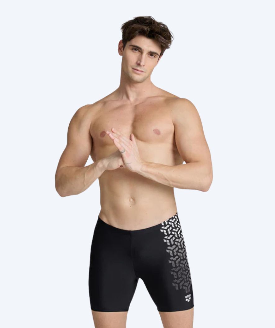 Arena trunks för herr - Kikko V - Svart/vit