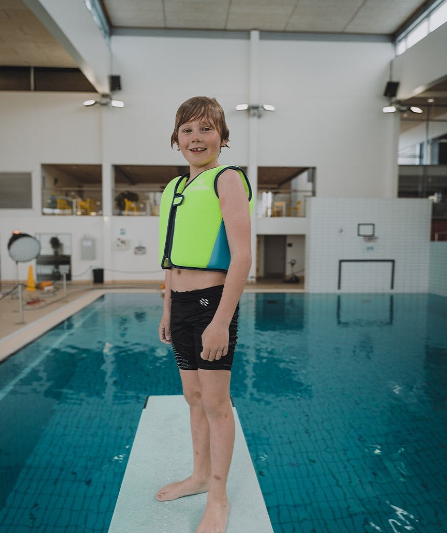 Watery simväst för barn (2-10) - Basic - Grön