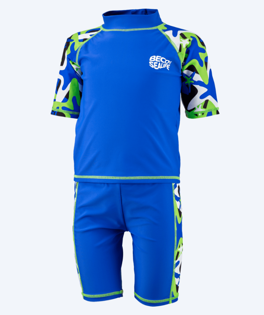 Beco våtdräkt för barn - Sealife Rashguard - Blå