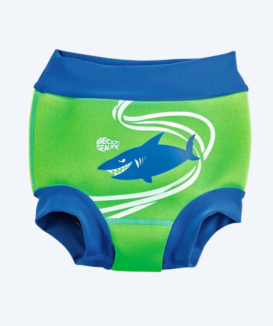 Beco blöjbadbyxor för barn - Sealife - Blå/Grön
