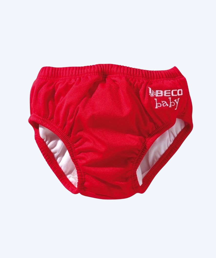 Beco blöjbadbyxor för barn - Slip - Röd