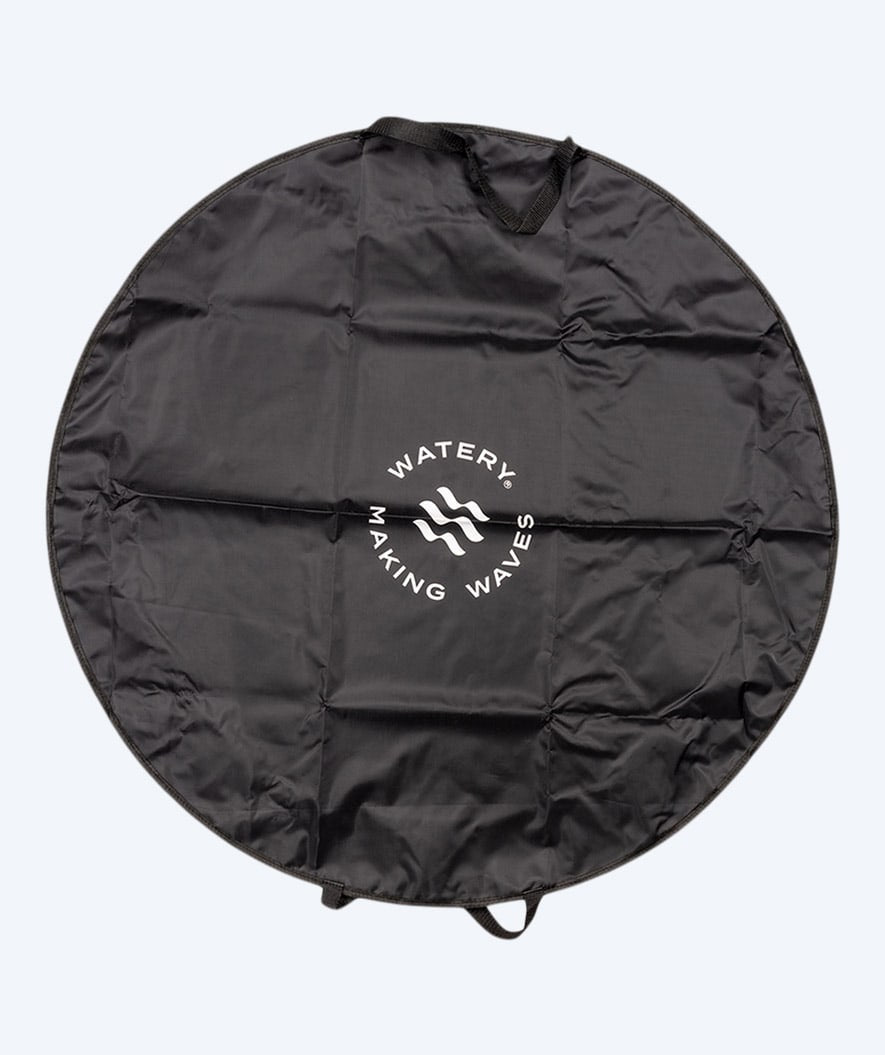 Watery ombytesmatta - Oxford - Svart