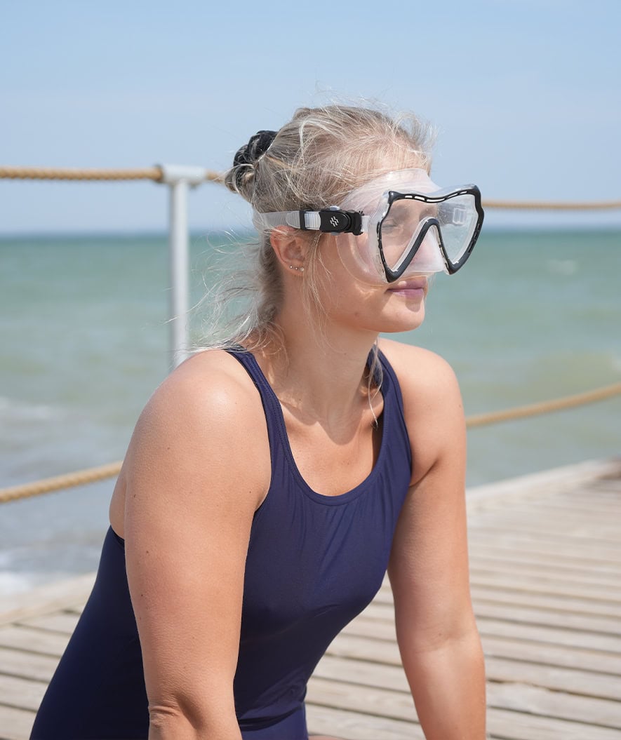 Watery cyklop för vuxna - Nebula - Svart