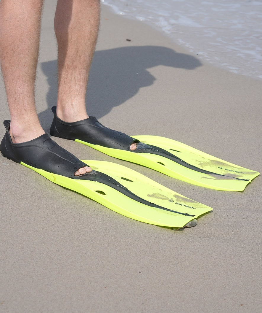Watery snorkelset för vuxna (från 15 år) - Fenton/Breeve - Svart