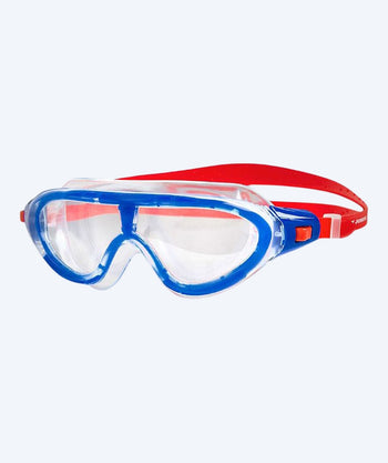 Speedo simmask för barn (6-14) - Rift - Ljusblå/röd