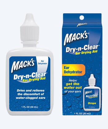 Mack´s ear drying kit mot vatten i örat - Dry-n-clear
