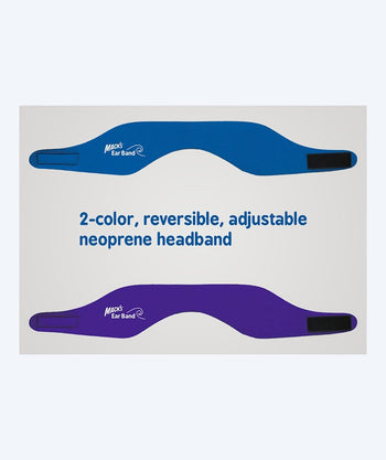 Mack´s öronband för barn - Blå/lila