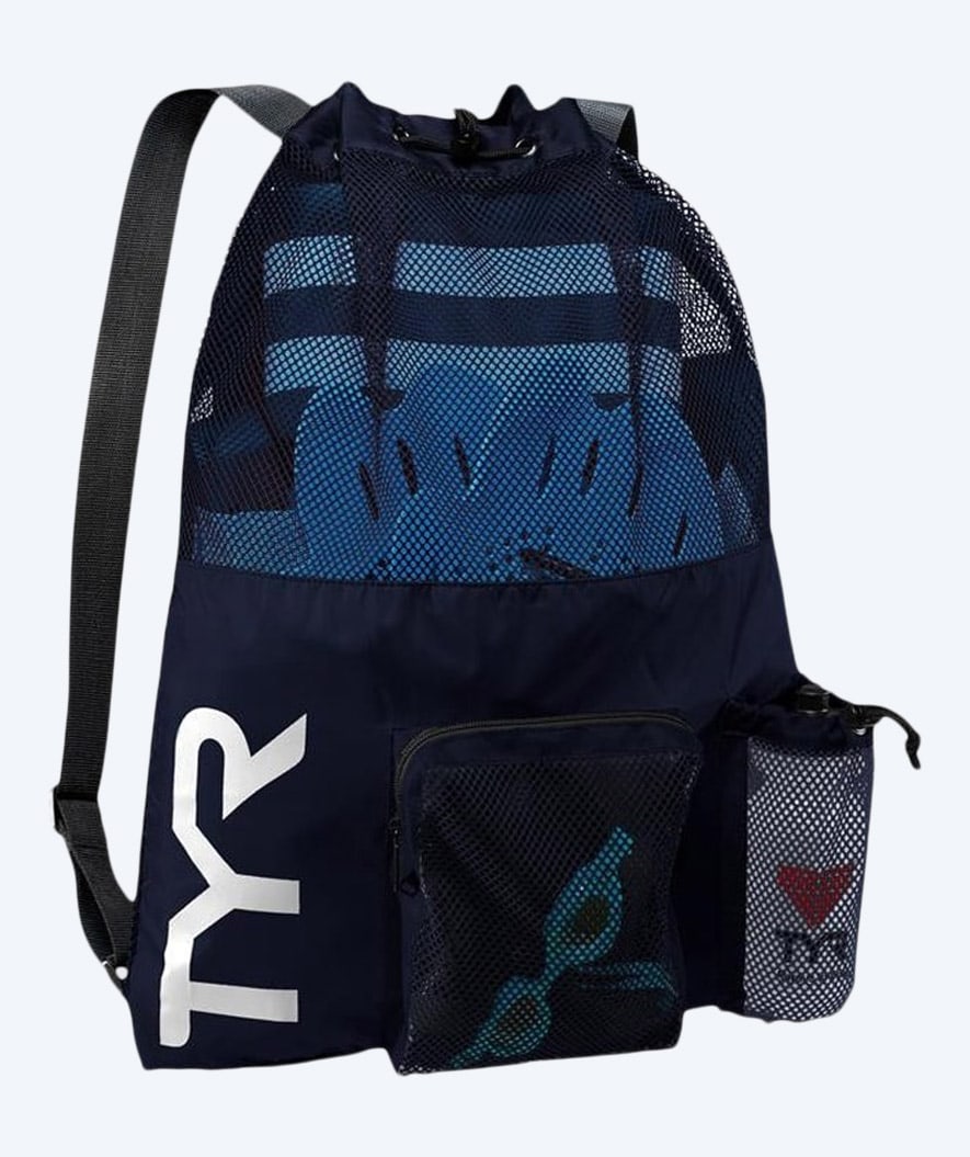 TYR nätpåsar - Big Mesh Mummy 40L - Mörkblå