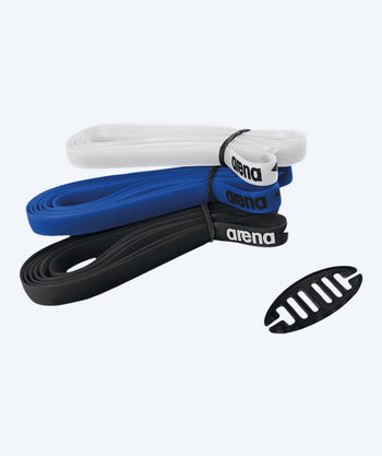 Arena gummiband till simglasögon - Cobra Ultra/Swipe - Svart/vit/mörkblå