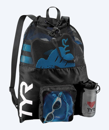 TYR nätpåsar - Big Mesh Mummy 40L - Svart