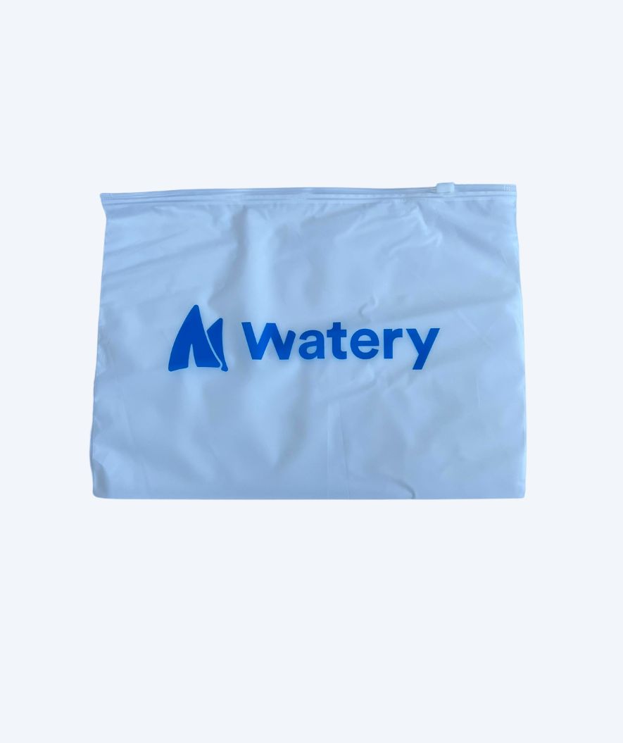 Watery Wet/dry påse för blöta badkläder - Vit/transparent