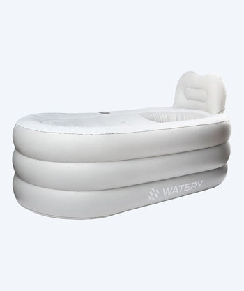 Watery uppblåsbar badkar - Seal Real - Grå