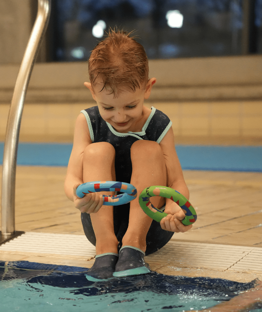 Watery dykring - 13cm - Blå