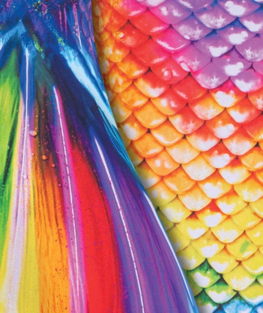 Fin Fun sjöjungfrufena för barn (set) - Rainbow Reef