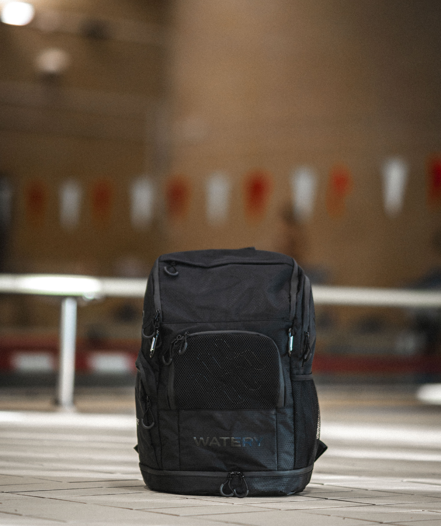 Watery simväska - Raider Pro 45L - Svart