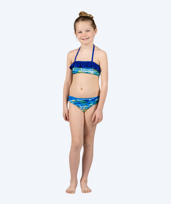 Watery sjöjungfrubikini för barn - Set - Rainbow Bloom