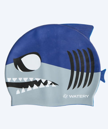 Watery badmössa för barn - Dashers - Shark (Blå/grå)