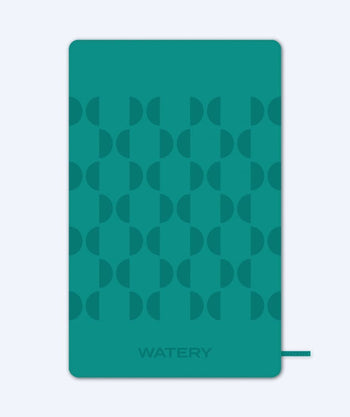 Watery microfiber handduk (175 x 110 cm) - Rafferty - Dust Green