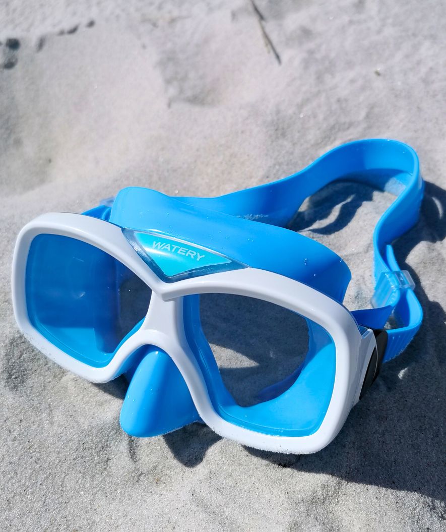 Watery cyklop för junior (8-15) - Misu - Blå/vit