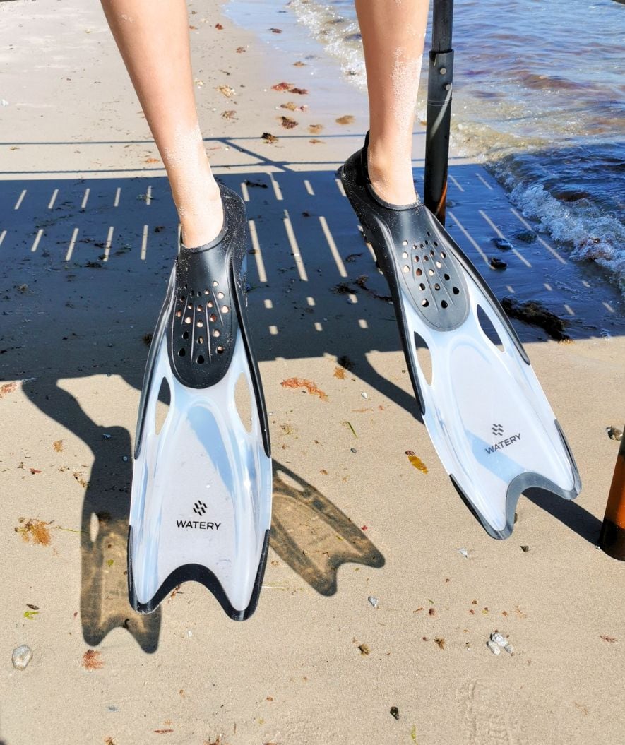 Watery dykfenor för vuxna - Rilian - Svart/klar