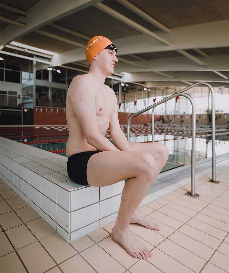 Watery badmössa (från 10 år) - Signature - Orange