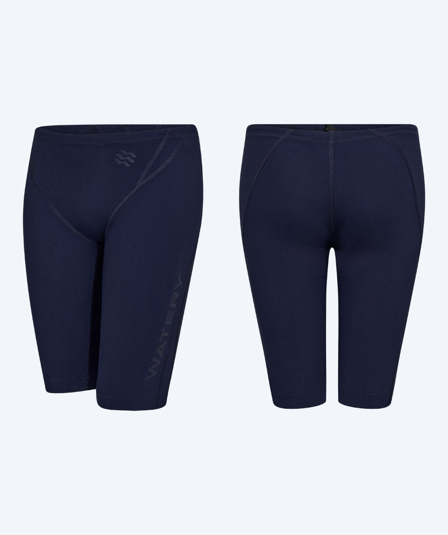 Watery tävlingsbadbyxor för pojkar - Rapidskin 2.0 - Mörkblå